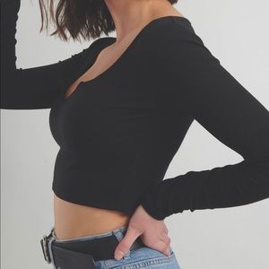 GARAGE the notch Kylie tee black